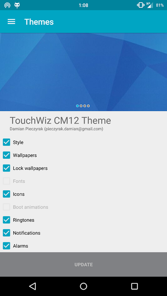 Image 3 for TouchWiz Style CM12 Theme