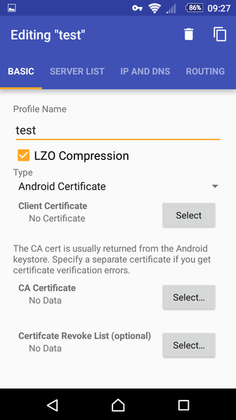 Image 0 for OpenVPN for Android