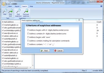 Imagen 0 para Atomic CD Email Extractor