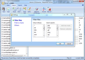 Imagen 1 para Atomic CD Email Extractor