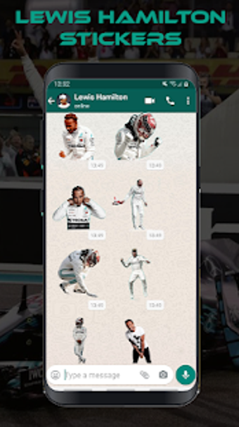 Image 0 for Lewis Hamilton Whatsapp S…