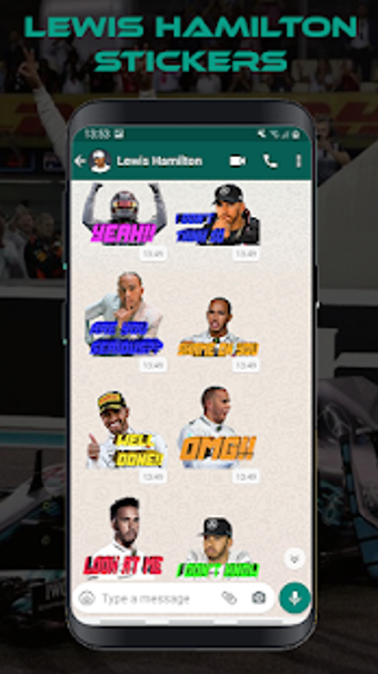 Image 0 for Lewis Hamilton Whatsapp S…