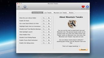 Image 0 for Mountain Tweaks