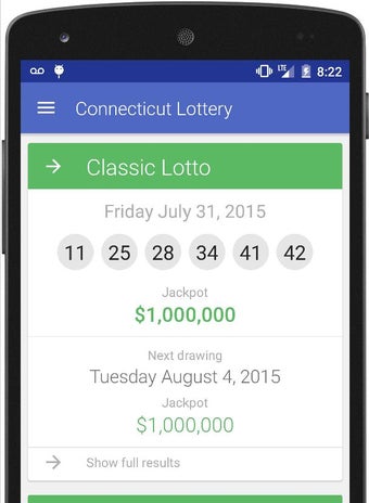 Imagen 0 para Results for CT Lottery