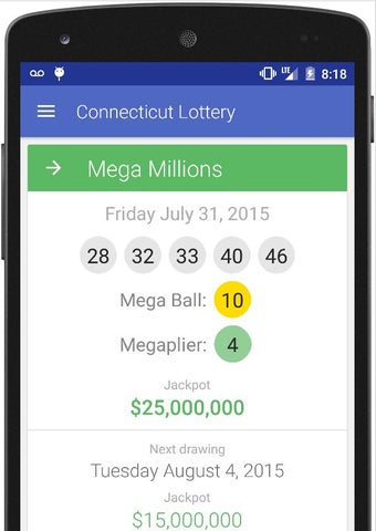 Imagen 1 para Results for CT Lottery