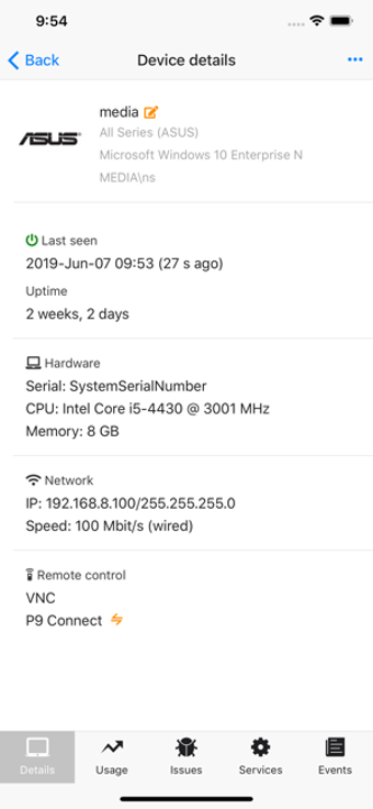 Image 0 for P9 Remote Manager