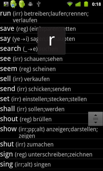 Image 0 for English Verbs Pro