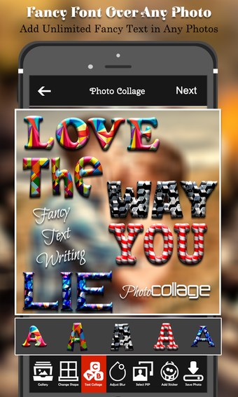 Imagen 1 para Text Photo Collage Maker