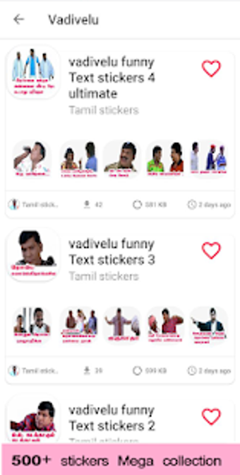 Imagen 2 para Sirippu Stickers: 500+ Ta…