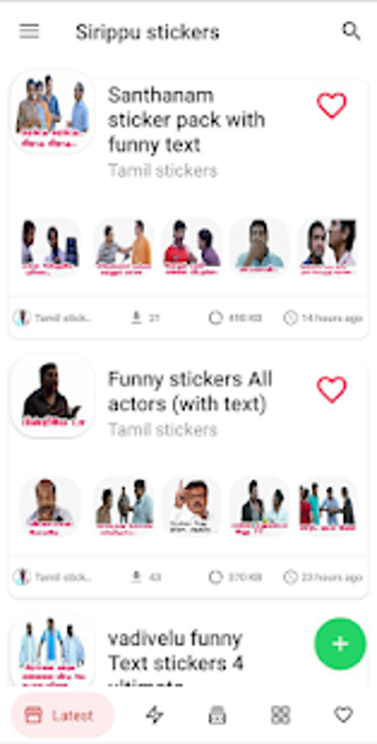 Imagen 3 para Sirippu Stickers: 500+ Ta…
