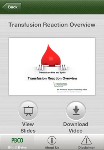 Image 7 for BC PBCO Transfusion Bits …