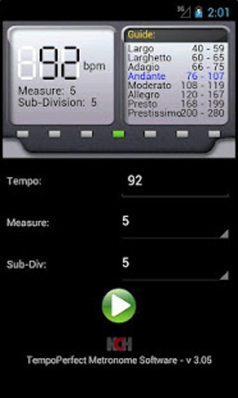 Image 0 for TempoPerfect Metronome Fr…