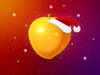 Image 0 for Fruit Christmas Desktop W…