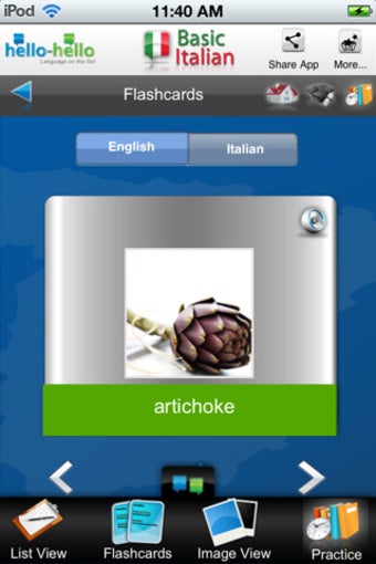 Image 2 for Learn Italian - Vocabular…