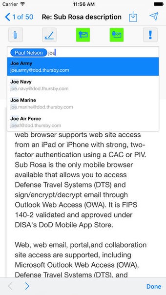 Sub Rosa for iOS
