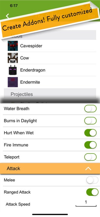 Image 1 for MCPE Addons - Addon Creat…