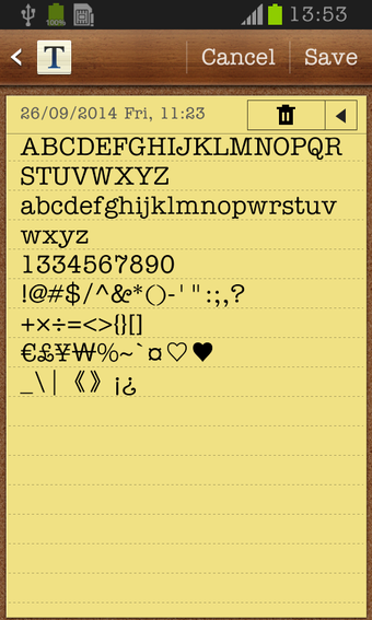 Image 0 for American Typewriter Flipf…