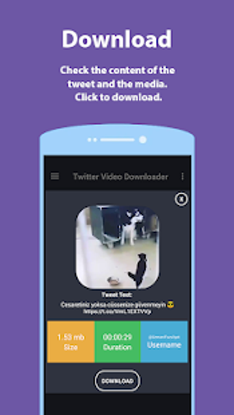 Imagen 1 para Video Downloader for Twit…