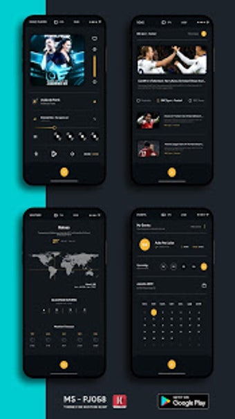 Imagen 1 para MS - PJ058 Theme for KLWP