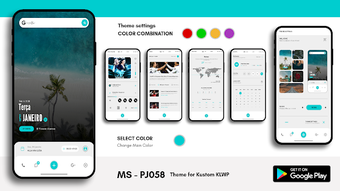 Imagen 3 para MS - PJ058 Theme for KLWP