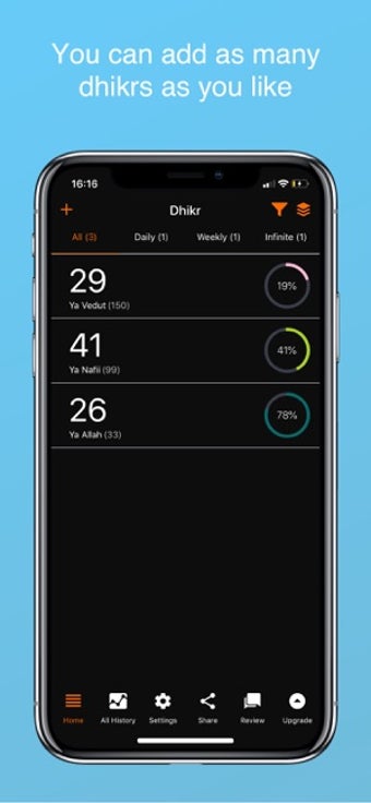 Image 1 for Tasbeeh - Allah Prayers D…