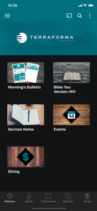 Image 0 for Terraforma Church App