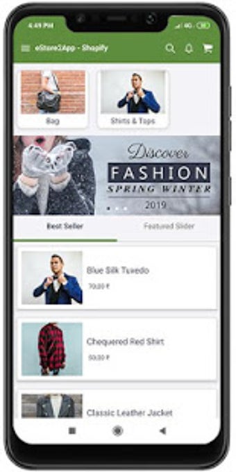 Image 0 for eStore2App - Shopify Demo