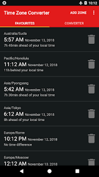 Imagen 0 para Time Zone Converter - Wor…
