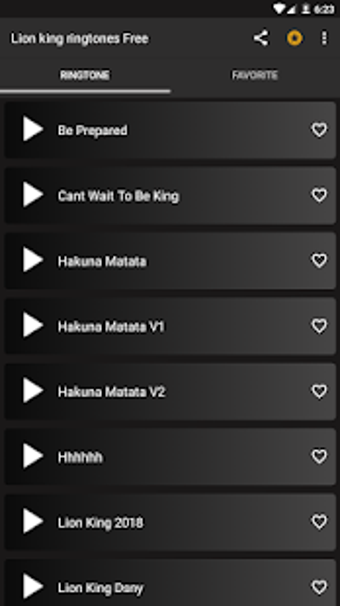 Imagen 1 para Ringtones Lion King