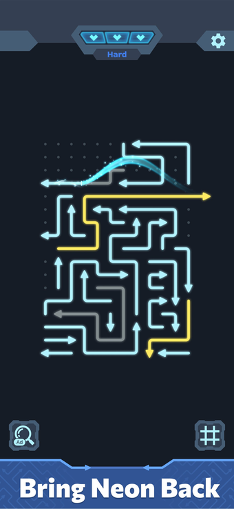 Image 0 for Flow Out: Line Puzzle