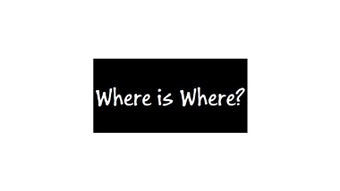 Image 0 for Where is Where for Window…