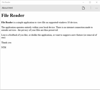 Image 0 for File Reader for Windows 1…