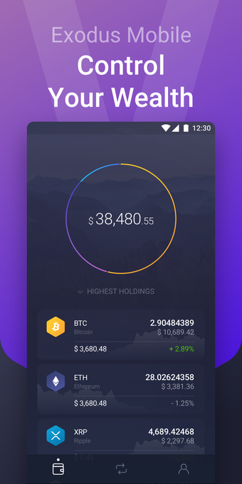 Image 4 for Exodus: Crypto Bitcoin Wa…
