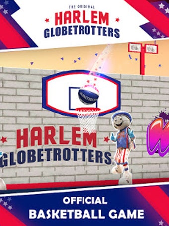 Image 0 for Harlem Globetrotter Baske…