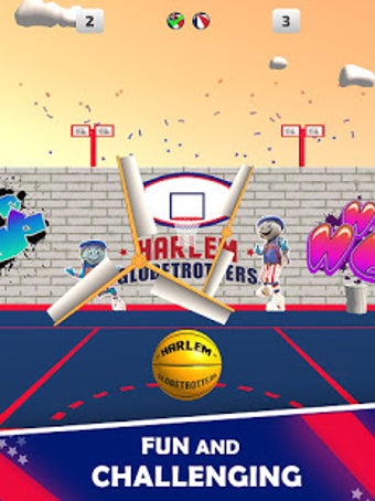 Image 3 for Harlem Globetrotter Baske…