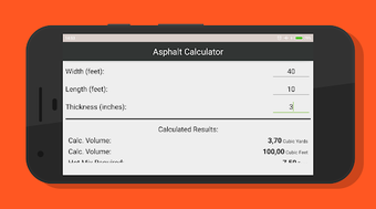 Imagen 1 para Asphalt Calculator Free
