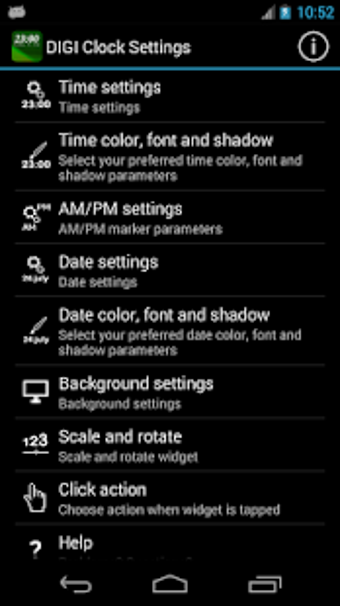Image 2 for DIGI Clock Widget