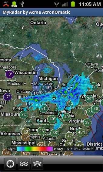 Imagen 0 para MyRadar Weather Radar