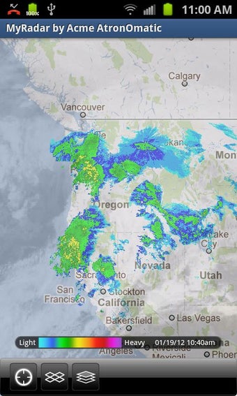 MyRadar Weather Radar For Android - Free Download And Software Reviews ...