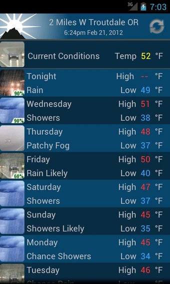 Image 1 for Weather Here Free