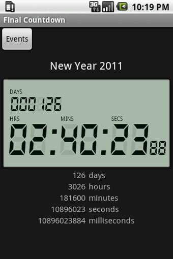 Imagen 1 para Final Countdown