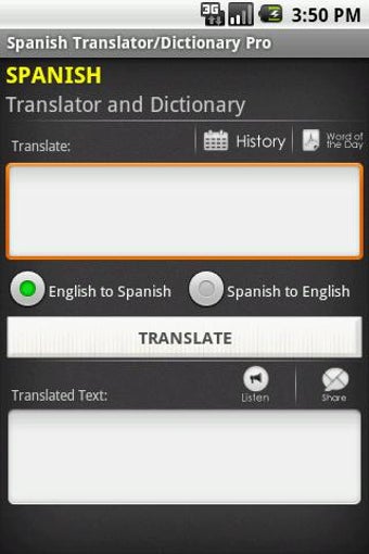 Imagen 1 para Spanish Translator/Dictio…