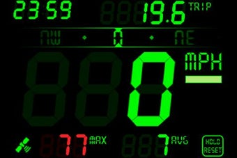 Image 1 for DigiHUD Speedometer