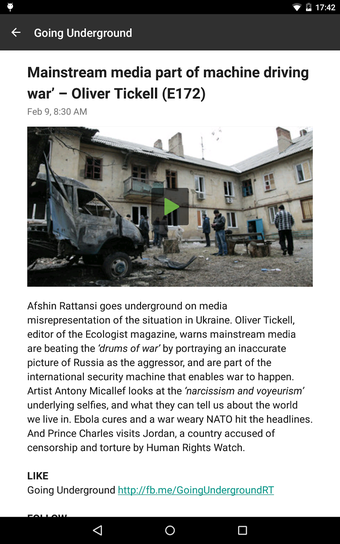 Image 0 for RT News (Russia Today)
