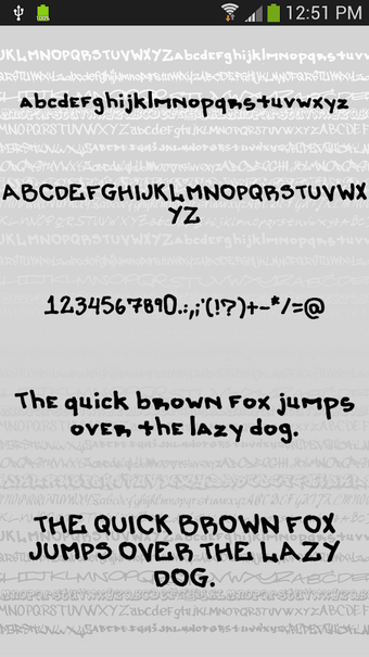 Image 0 for Fonts for FlipFont Graffi…