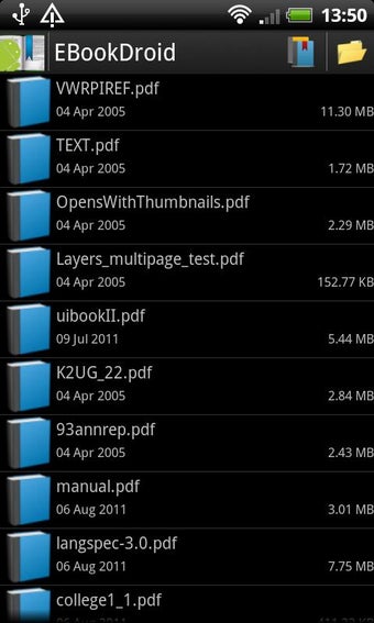 Imagen 3 para EBookDroid - PDF & DJVU R…