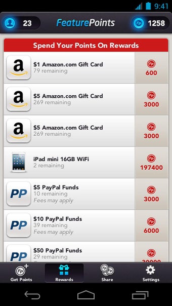 Imagen 1 para FeaturePoints: Get Reward…