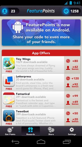 Imagen 2 para FeaturePoints: Get Reward…