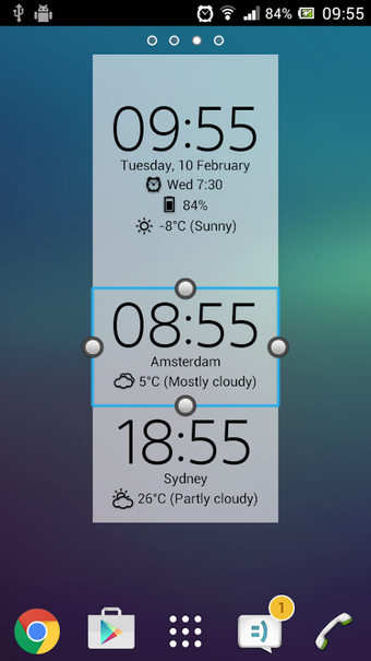 Image 1 for Digital Clock Widget Xper…