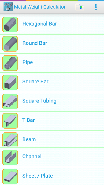 Imagen 2 para Metal Weight Calculator